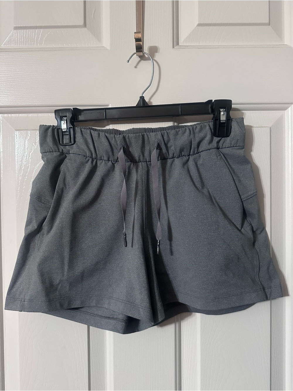 Lululemon Gray Drawstring Shorts